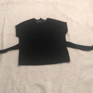 Express wrap tie shirt